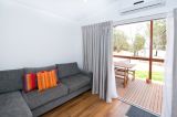 Lounge area in the Executive cabin - Riverfront views